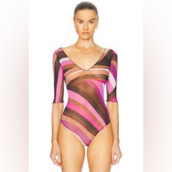 Pucci Iride-Print Bodysuit - Picture 1 of 15